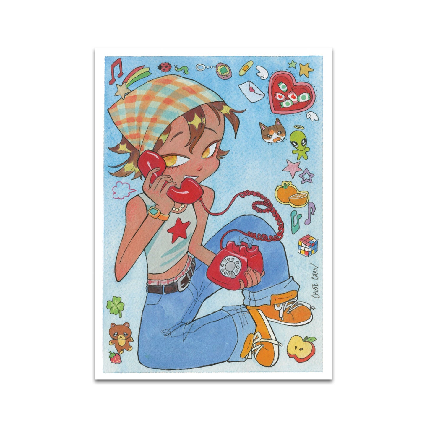 P10 - Chloe Chan / chlowstix Postcard 2