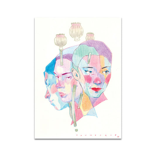 P10 - Faunesque Postcard 1