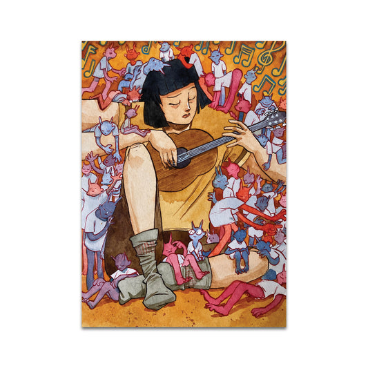 P10 - Lunatik Kid Postcard 2