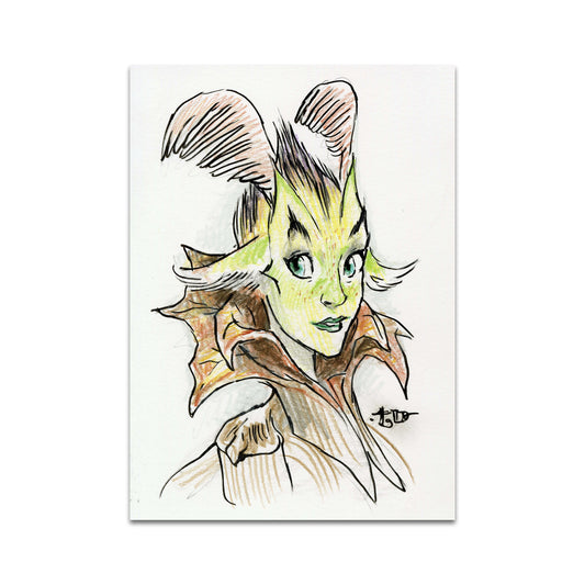 P10 - Tony DiTerlizzi Postcard 1