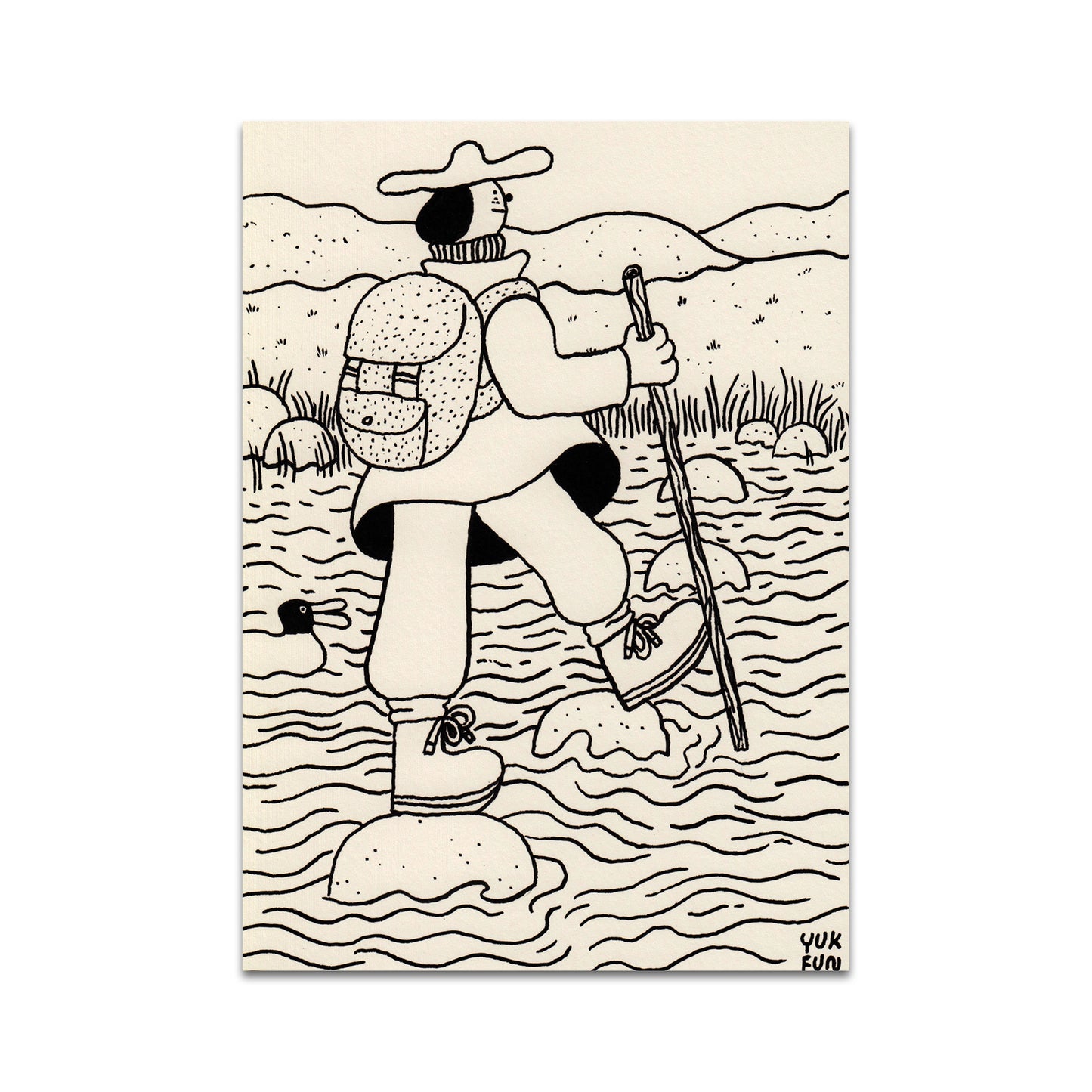 P10 - YUK FUN Postcard 6