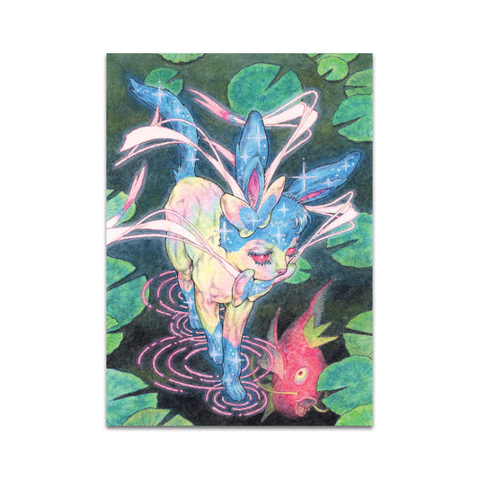 P10 - beachghost Postcard 1