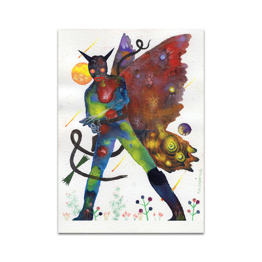 P8 - Medusawolf Postcard 1