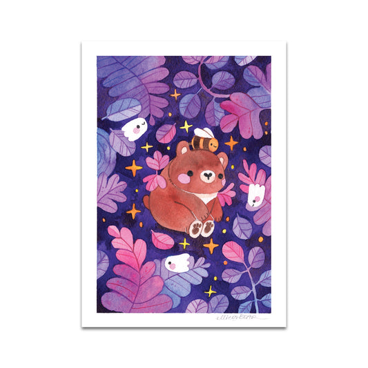 P8 - ellie vs bear Postcard 2