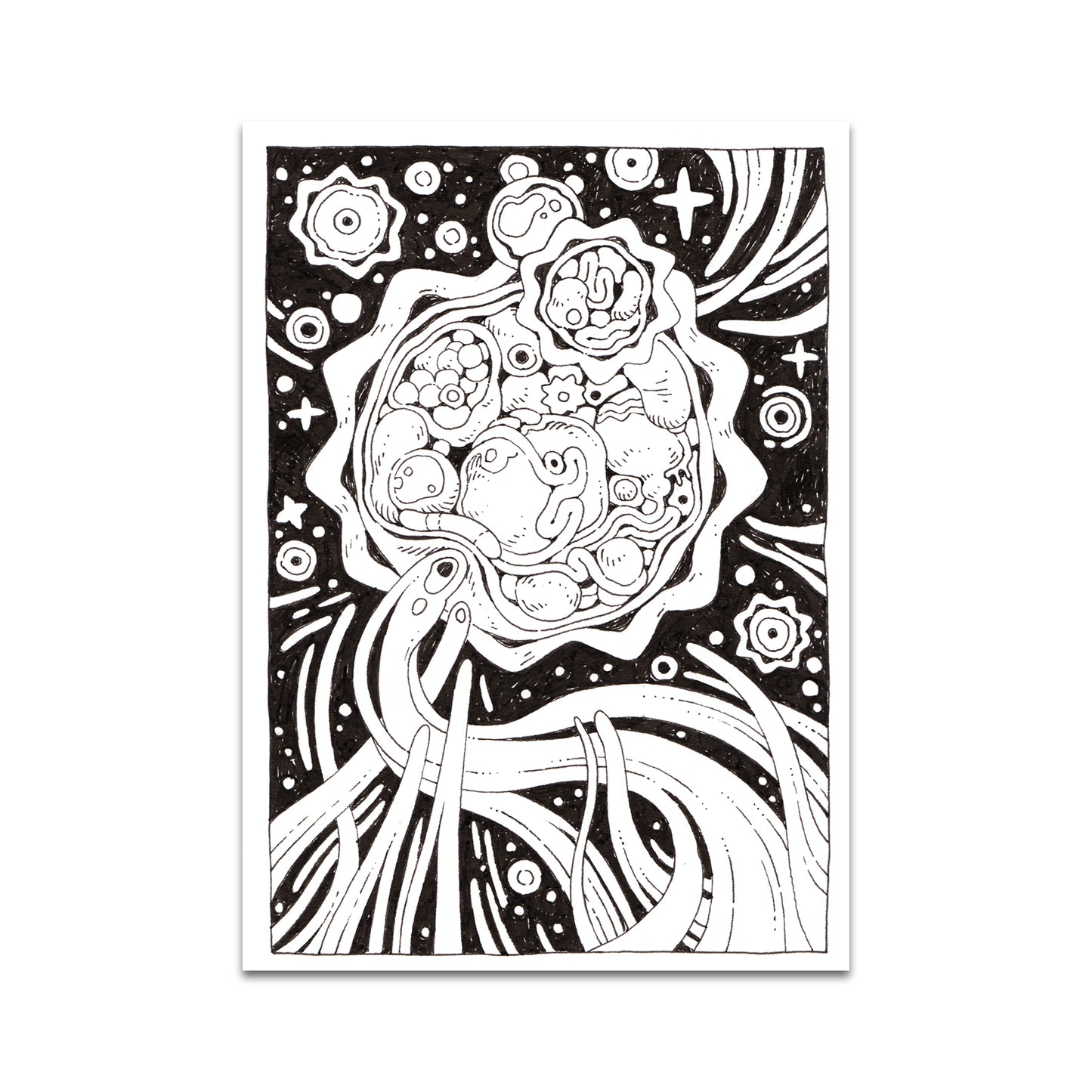 P9 - アンバー・スカイ・アルコック ポストカード 1