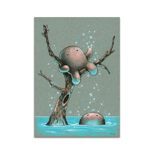 P9 - かわいい死後硬直のポストカード 1