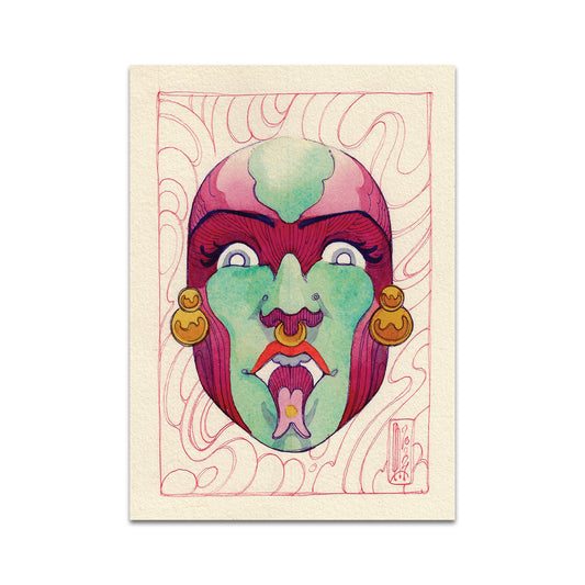 P9 - アンバー・スカイ・アルコック ポストカード 1