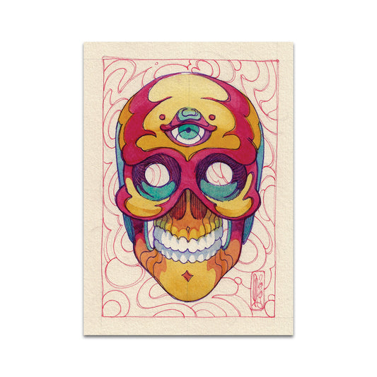 P9 - アンバー・スカイ・アルコック ポストカード 1