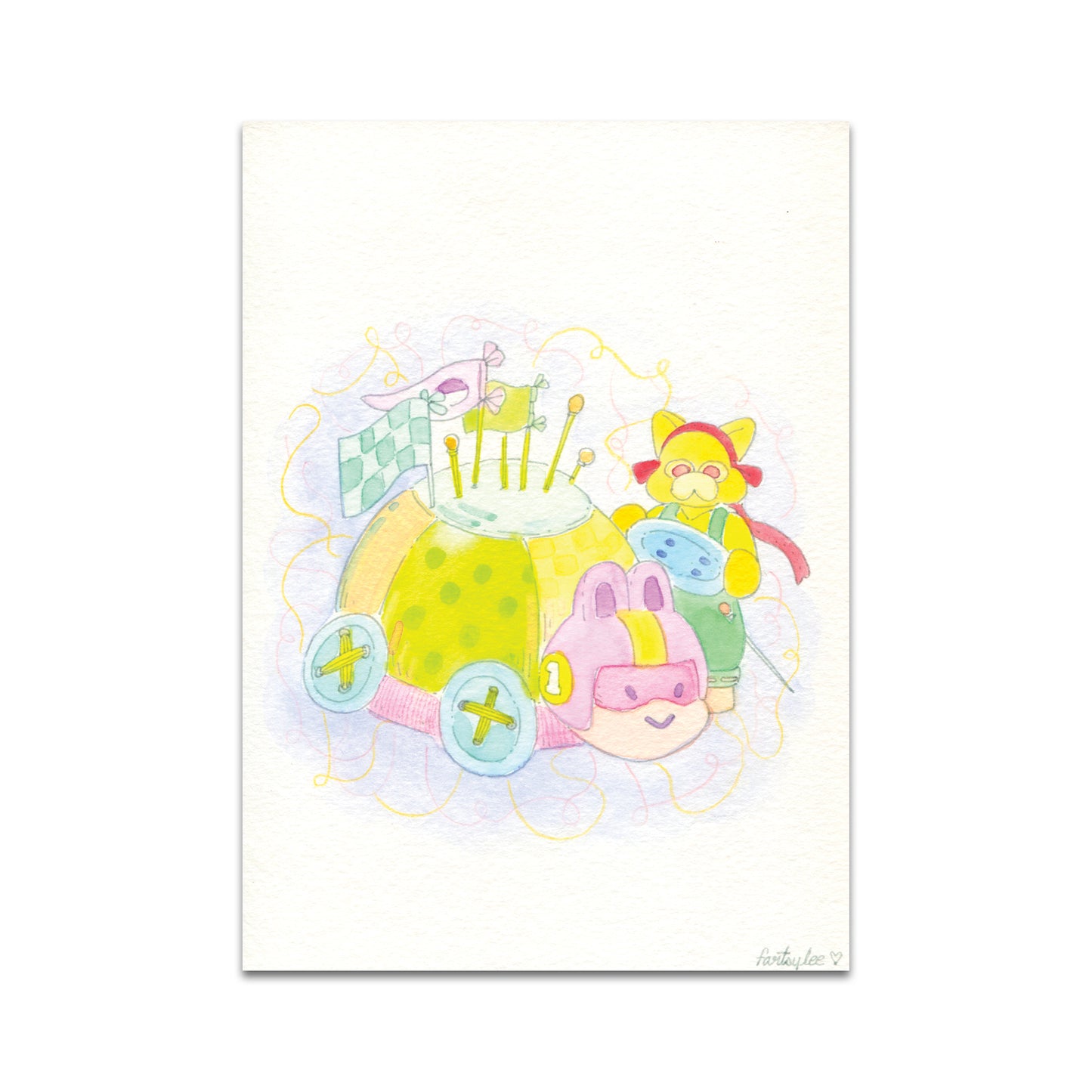 P9 - FARTSYLEE ポストカード 2