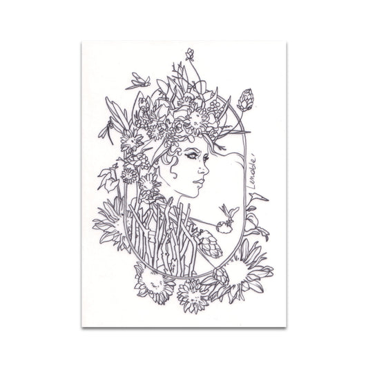 P9 - アデル・ヴァーリンデン ポストカード 1