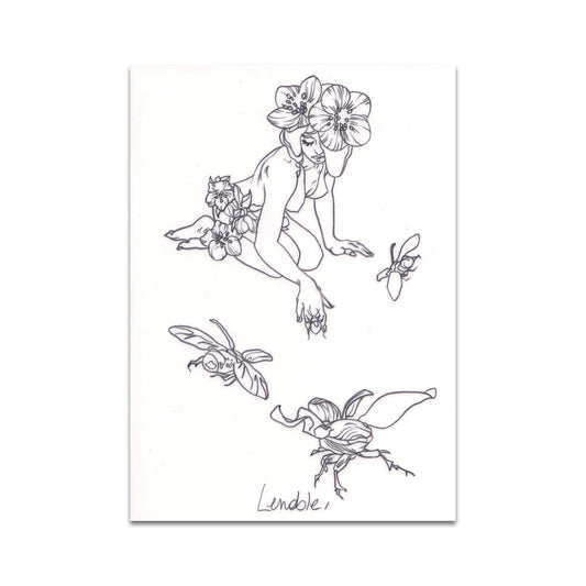 P9 - アデル・ヴァーリンデン ポストカード 1