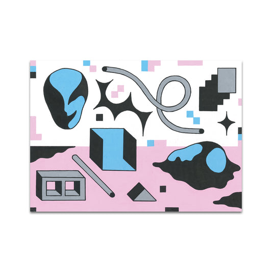 P9 - アンバー・スカイ・アルコック ポストカード 1