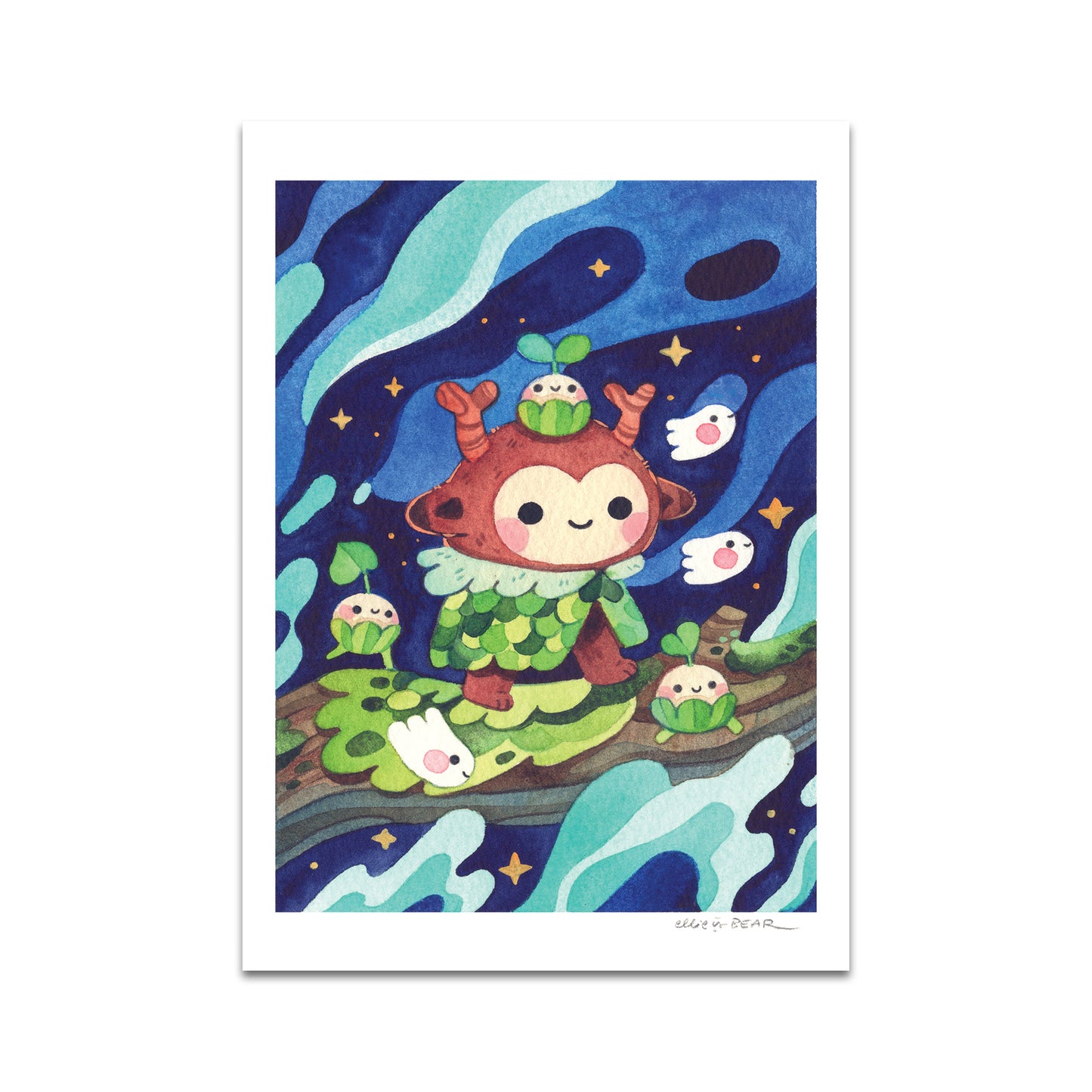 P9 - キャロリン・リアリー・プリン ポストカード 2