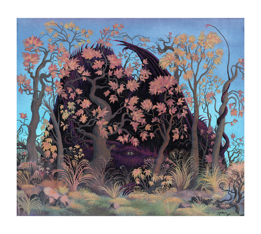 Daniele Castellano - Elder in the Grove Print