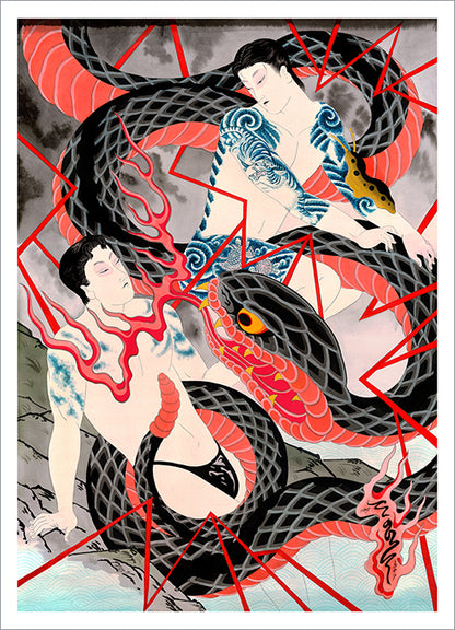 David Le Goon - Love Island - A New Bombshell Has Entered The Villa (3/3) Print