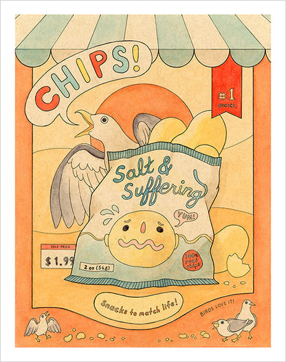 Felicia Chiao - Chips Print
