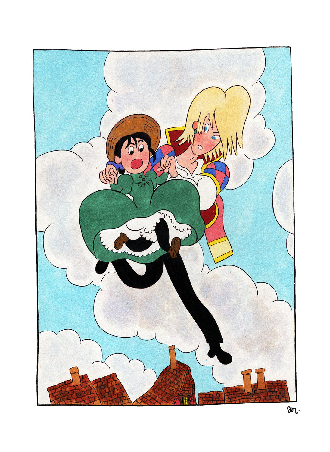 George Mager - Over the City Print