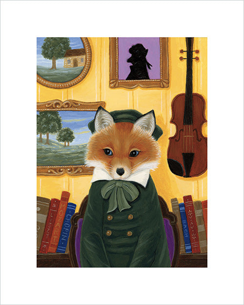 Gina Matarazzo - A Piano Lesson for Henri Print