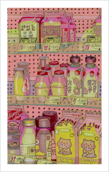 Heartslob - Milk Shelf II Print