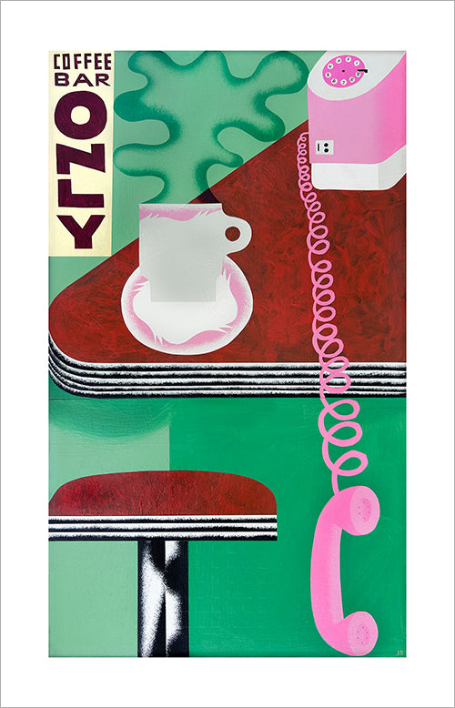 Josh Stover - Coffee Bar Only Print