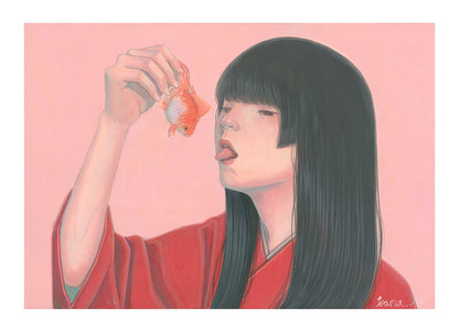 Kana Miyamoto - My Dear Goldfish Print