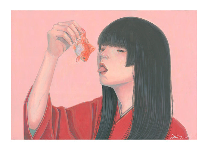 Kana Miyamoto - My Dear Goldfish Print