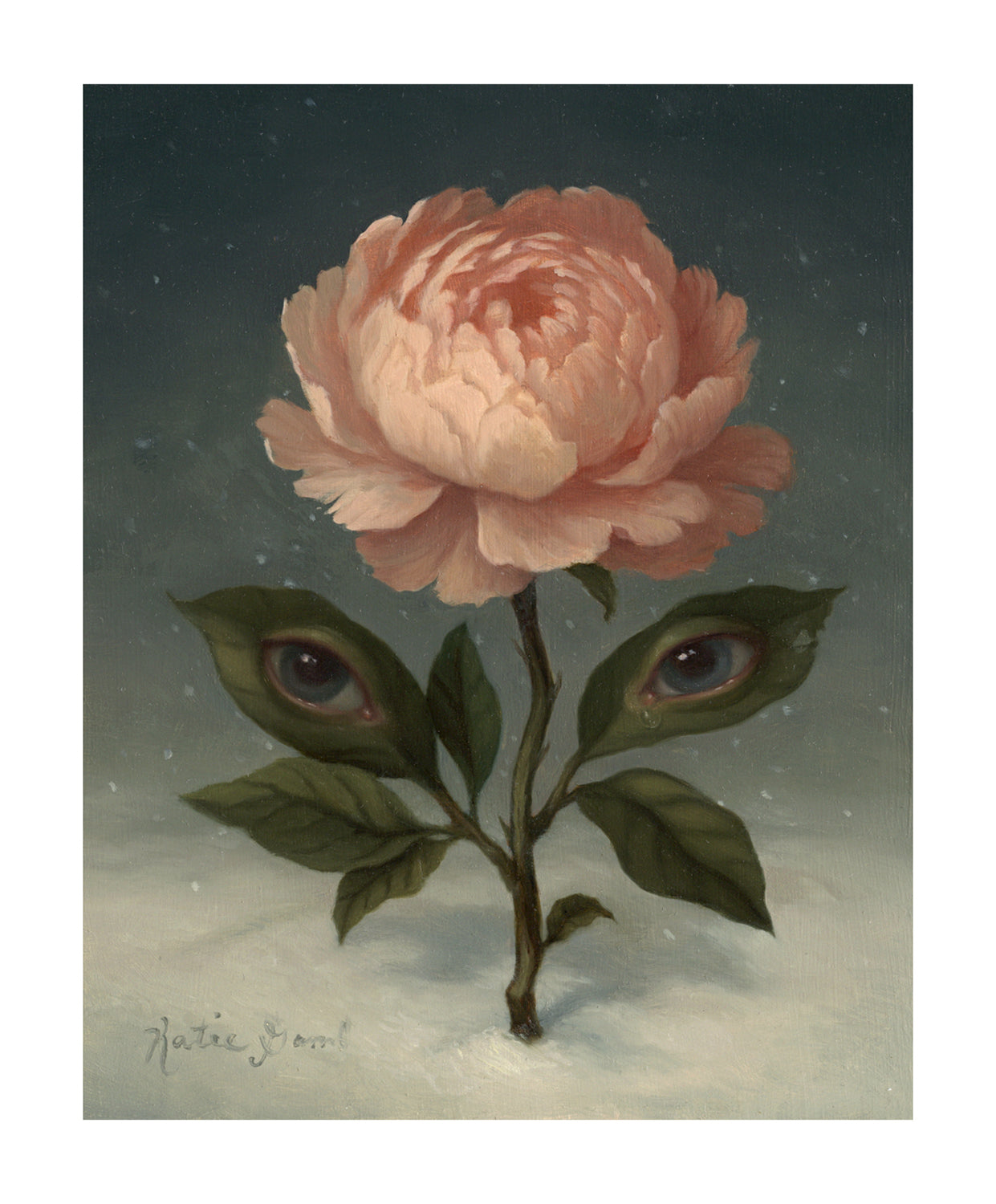 Katie Gamb - Saint Lucy in Winter Print