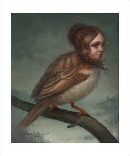 Katie Gamb - Sparrow Harpy Print