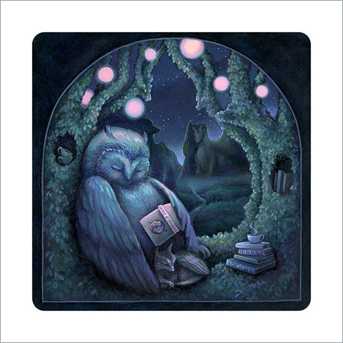 Kimera Wachna - The Reading Nook Print