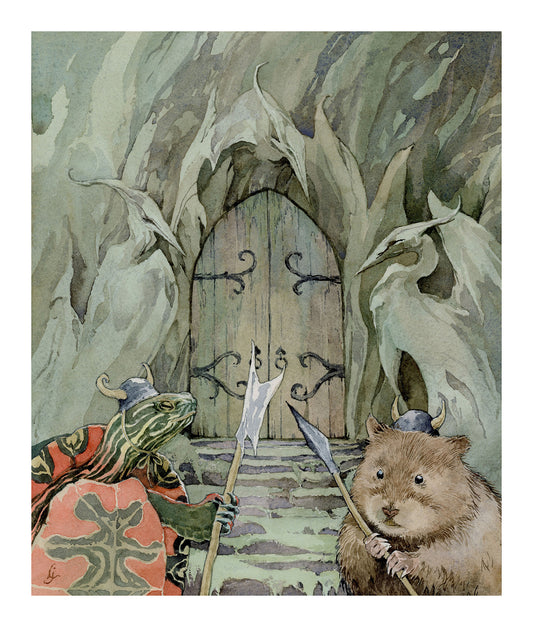 Lily Seika Jones - At The Gate Print