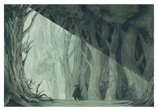 Lily Seika Jones - Brave Little Rabbit Print