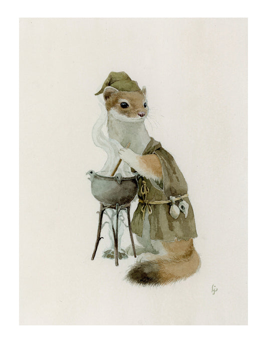 Lily Seika Jones - Ermine Print