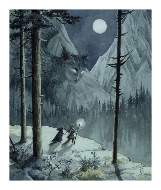 Lily Seika Jones - Moonbeast Print