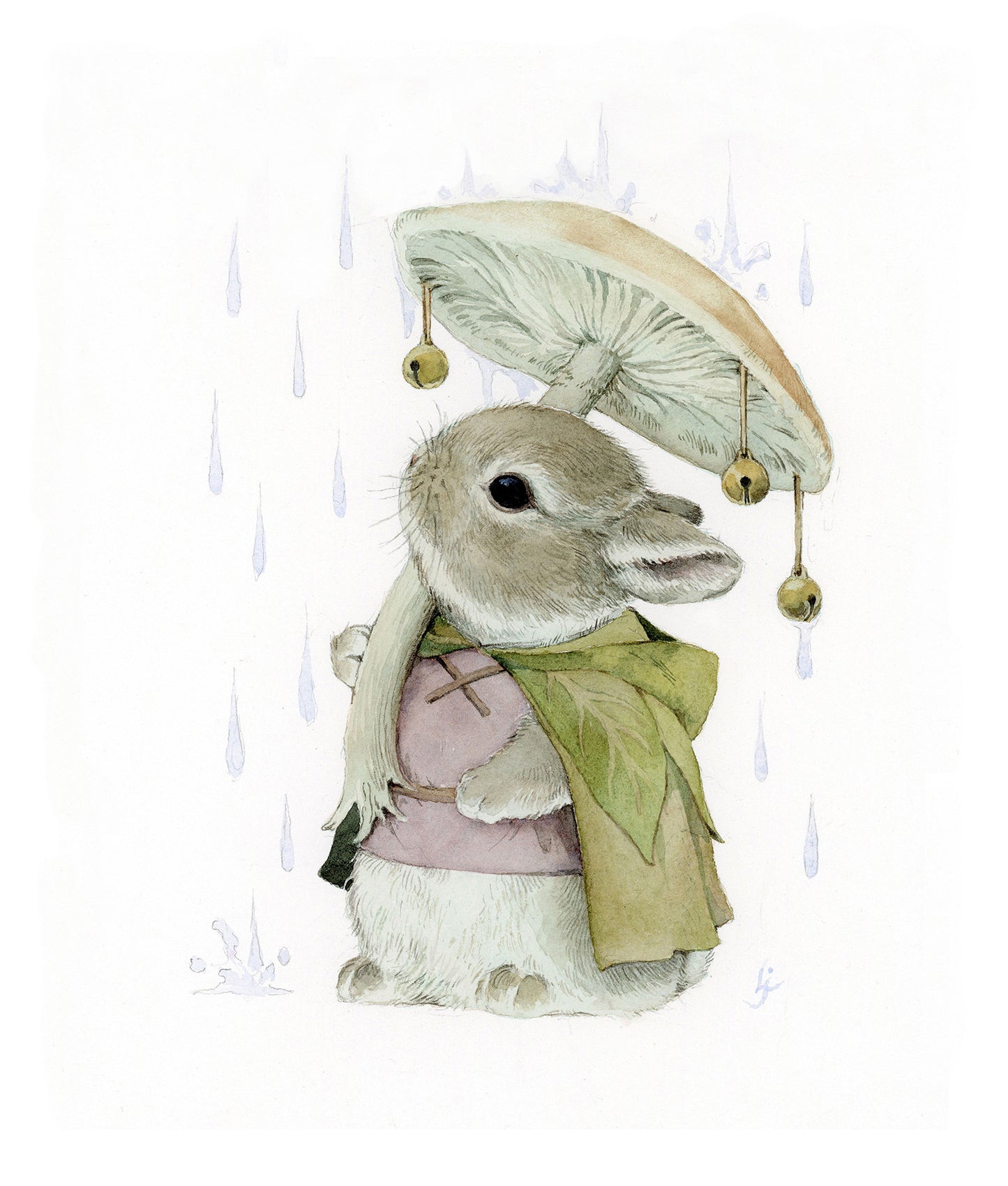 Lily Seika Jones - Mushroom Bells Print