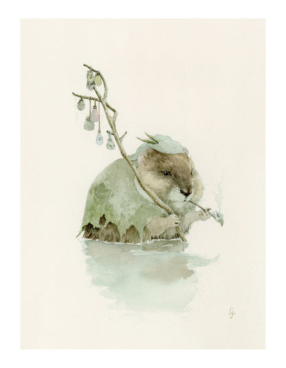 Lily Seika Jones - Muskrat Print