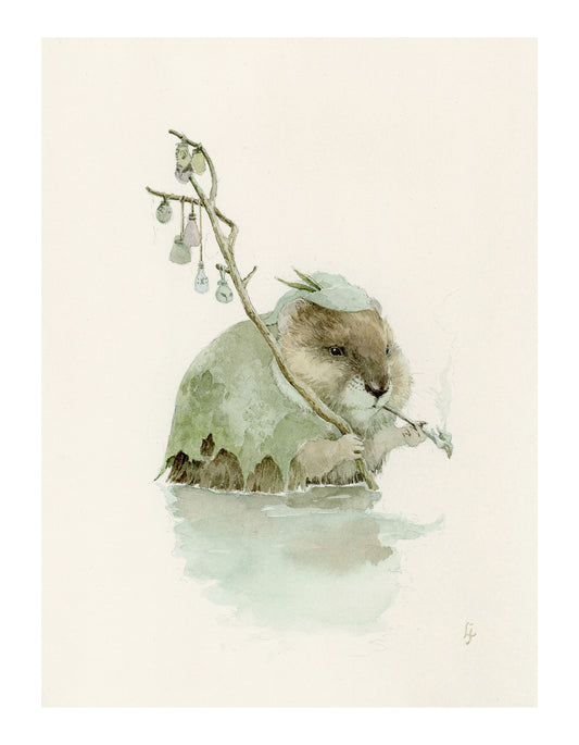 Lily Seika Jones - Muskrat Print