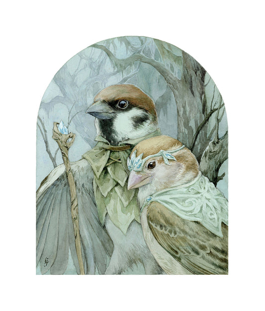 Lily Seika Jones - Sparrow Quest Print