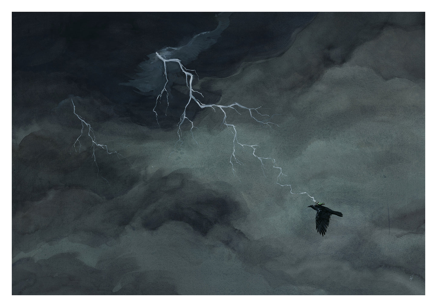 Lily Seika Jones - The Storm Print
