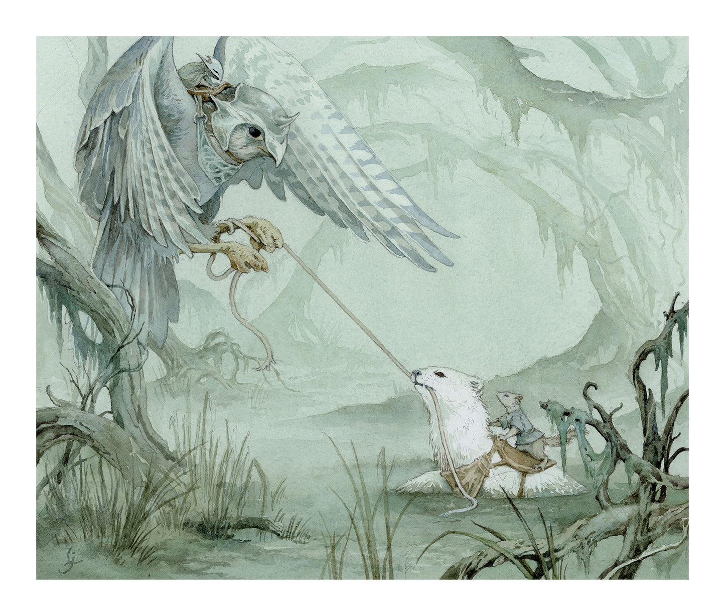 Lily Seika Jones - The Rescue Print