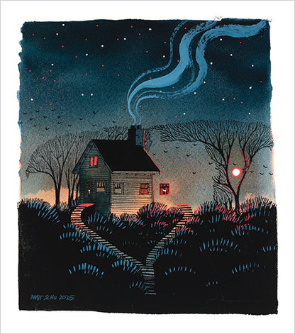 Matt Schu - Invisible House Print