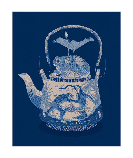 NVM Illustration - It's Teatime My Dudes Print