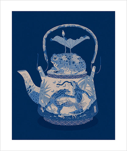 NVM Illustration - It's Teatime My Dudes Print