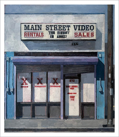 Mike Howat - Main Street Video Print