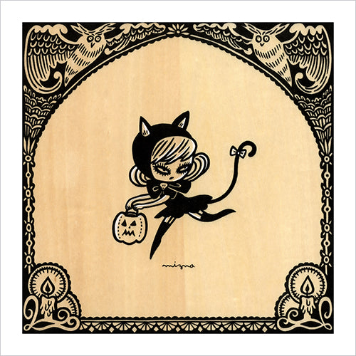 Mizna Wada - Halloween Girl Print