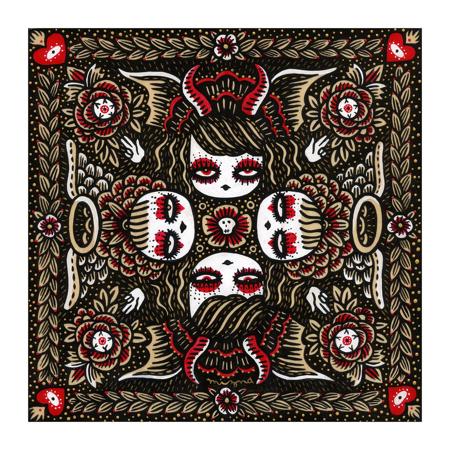 Mizna Wada - Heaven and Hell Print