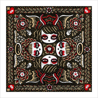 Mizna Wada - Heaven and Hell Print
