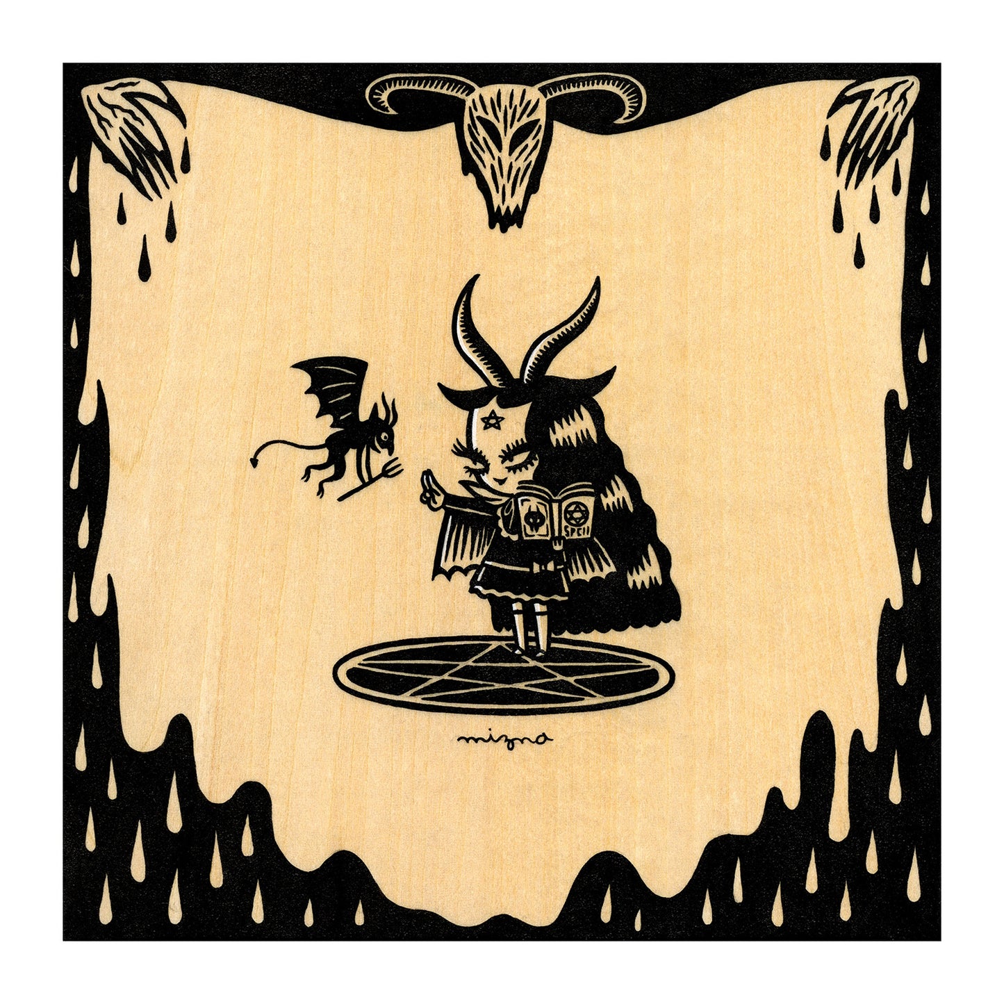 Mizna Wada - Occult Girl Print