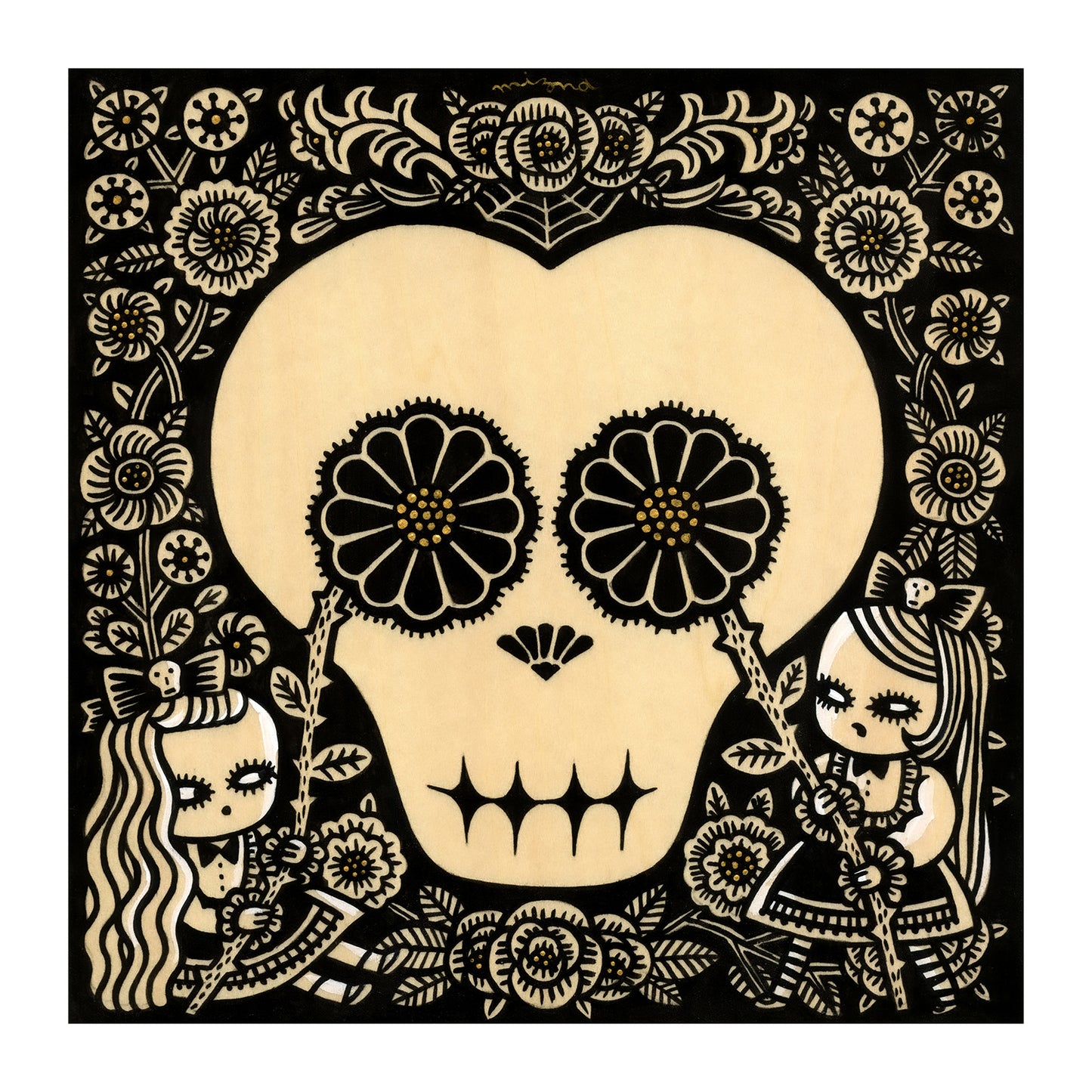 Mizna Wada - Skull Girls Print