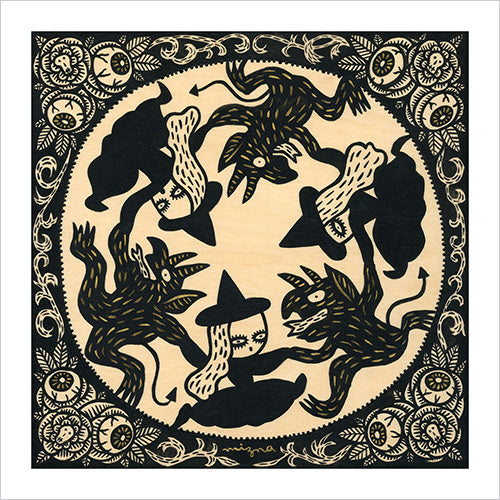 Mizna Wada - The Sabbat Print