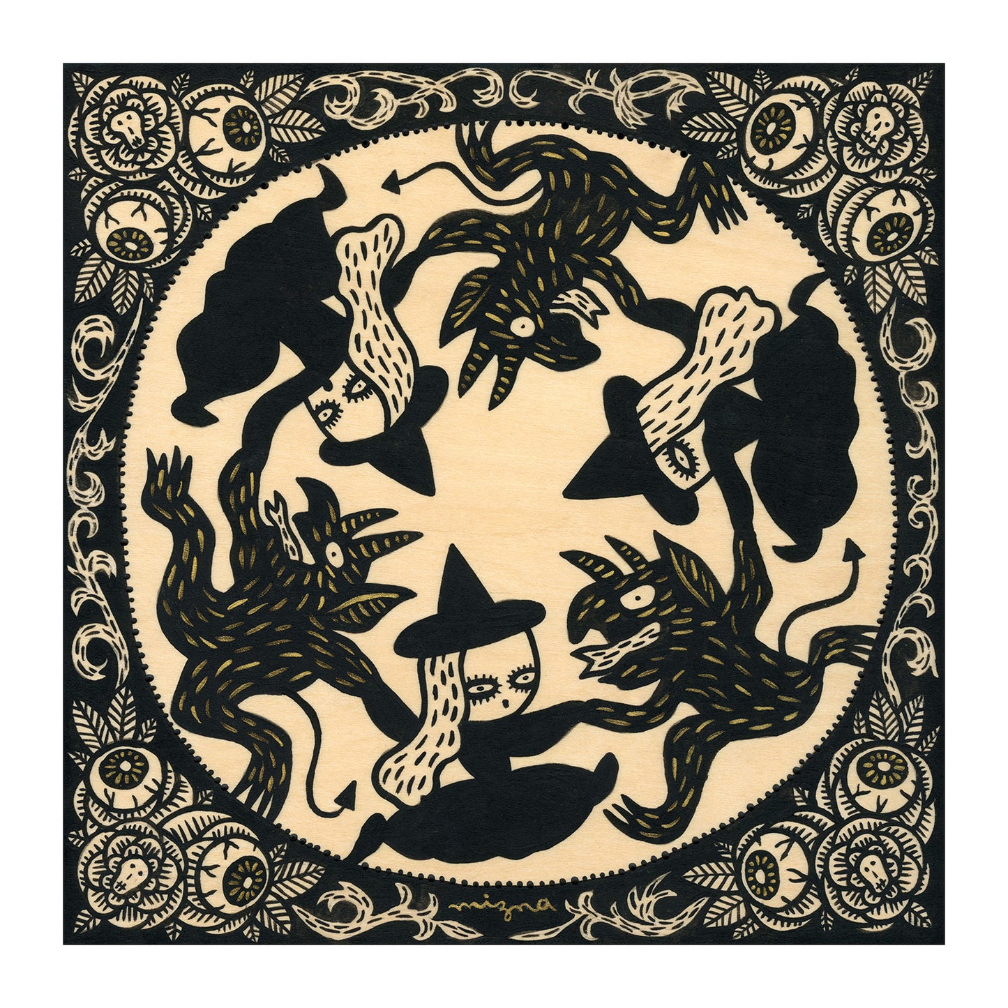 Mizna Wada - The Sabbat Print